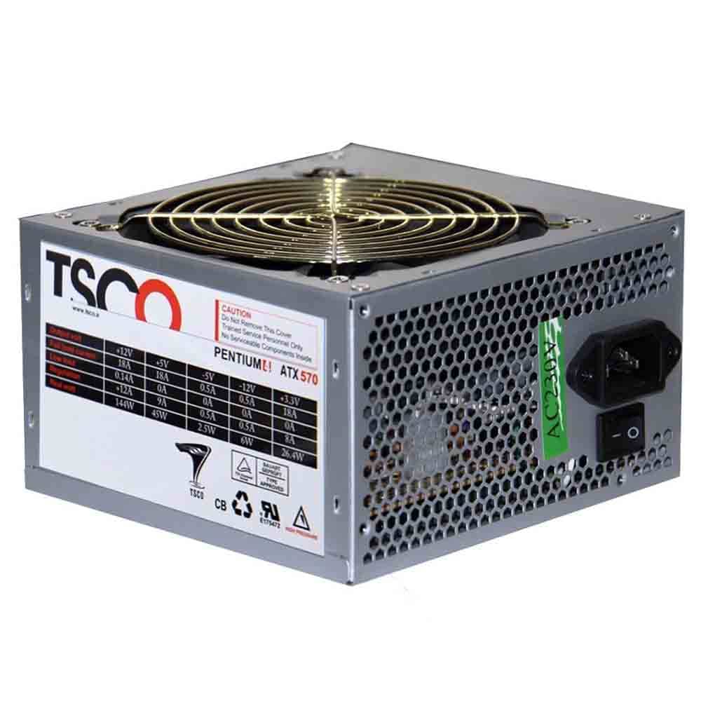 منبع تغذیه کامپیوتر تسکو TP 570W