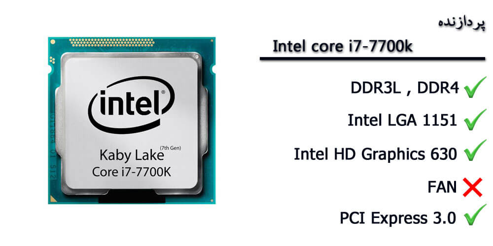 اینتل Core i7-7700k