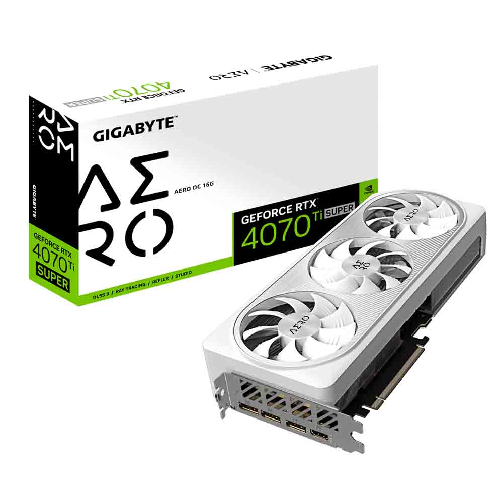 کارت گرافیک گیگابایت GeForce RTX 4070 Ti SUPER AERO OC 16G