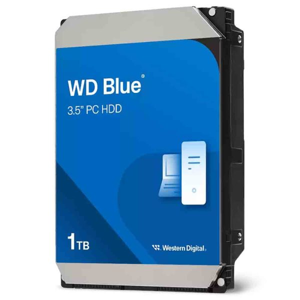 هارد اینترنال western digital مدل blue ظرفیت 1 ترابایت