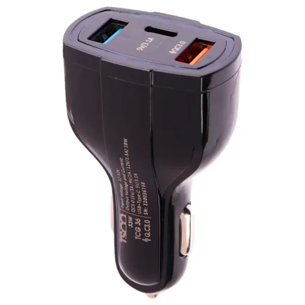 شارژر فندکی تسکو مدل TCG 36