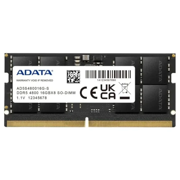 رم لپ تاپ ای دیتا 16GB 4800MHz DDR5