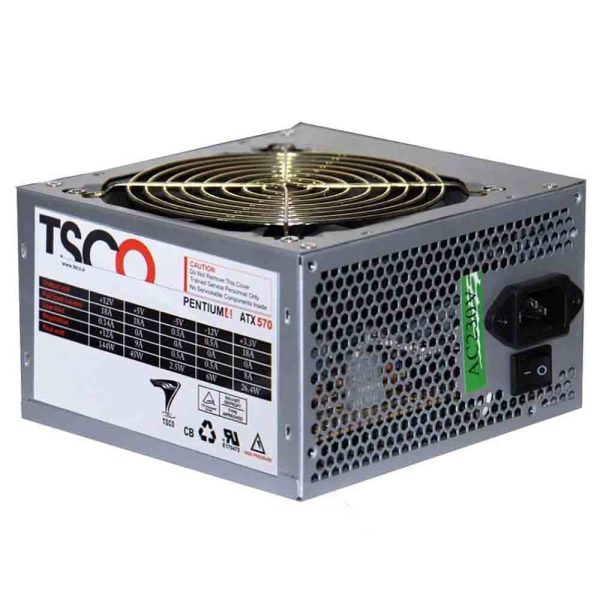 منبع تغذیه 230 وات تسکو TP 570