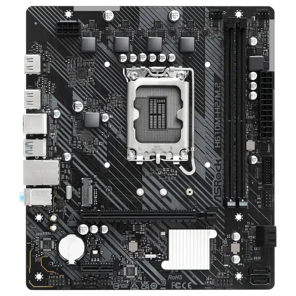 مادربرد ازراک H610M-H2/M.2 DDR4 - تصویر 2