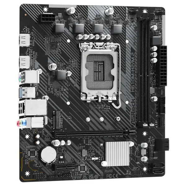 مادربرد ازراک H610M-H2/M.2 DDR4 - تصویر 4