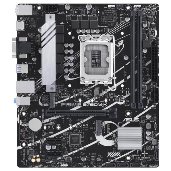 مادربرد ASUS مدل PRIME B760M-K - تصویر 2