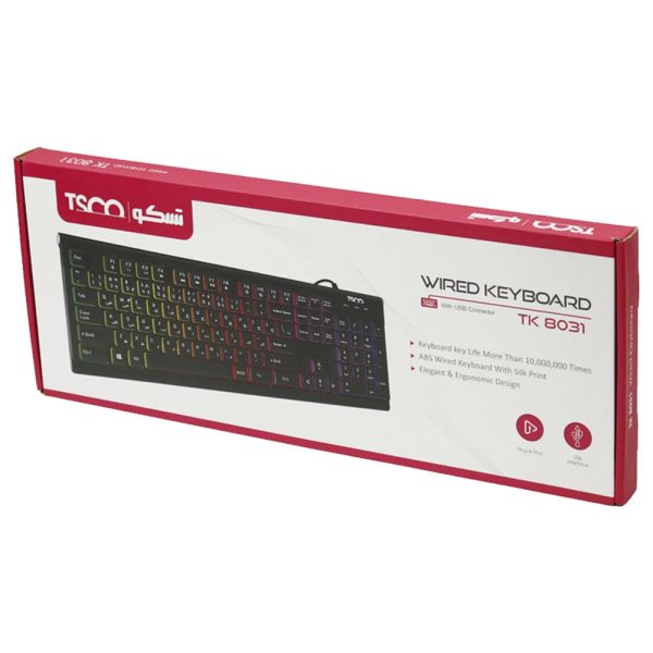 کیبورد تسکو مدل TK 8031 - تصویر 6