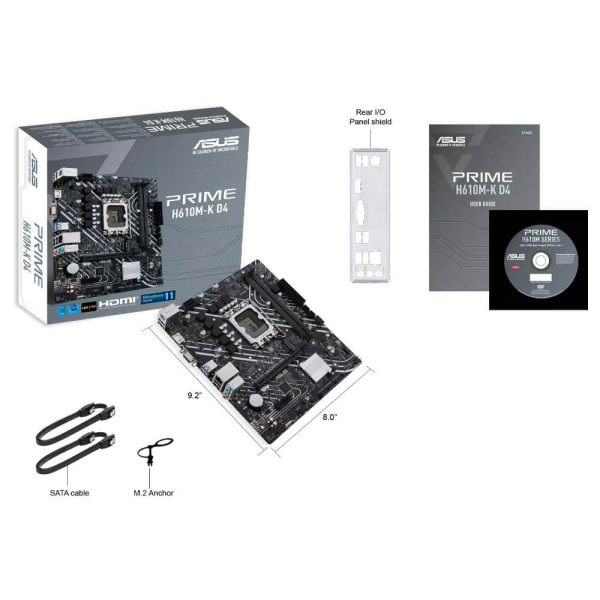 مادربرد ASUS مدل PRIME H610M-K D4 - تصویر 7