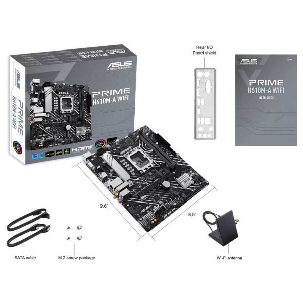 مادربرد ASUS مدل PRIME H610M-A WIFI D4 - تصویر 8