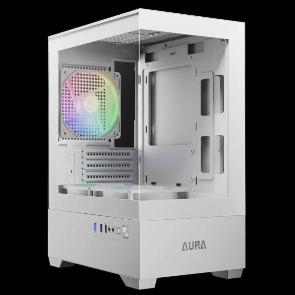 کیس GAMDIAS مدل AURA GC9M ARGB WH - تصویر 2