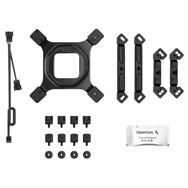 خنک کننده پردازنده DeepCool مدل AG620 DIGITAL BK ARGB - تصویر 6