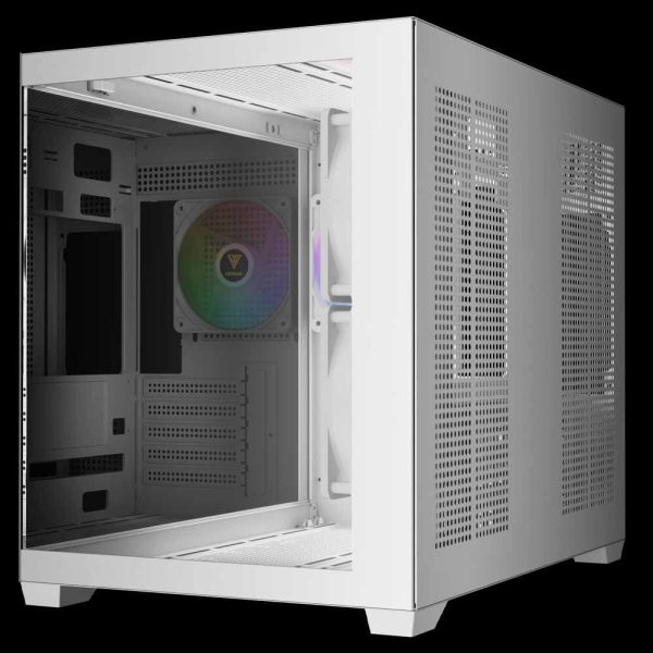 کیس GAMDIAS مدل AURA GC10M WH ARGB - تصویر 6