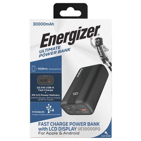 پاوربانک Energizer مدل UE30000PQ ظرفیت 30000 میلی آمپر - تصویر 7