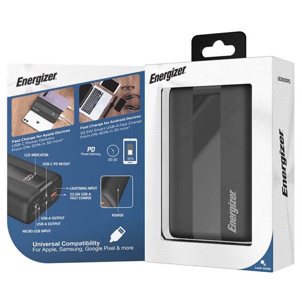 پاوربانک Energizer مدل UE30000PQ ظرفیت 30000 میلی آمپر - تصویر 9
