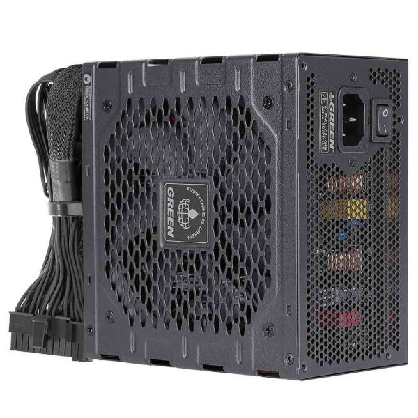 منبع تغذیه 800 وات گرین مدل GP800A-GED V3.1 - تصویر 2