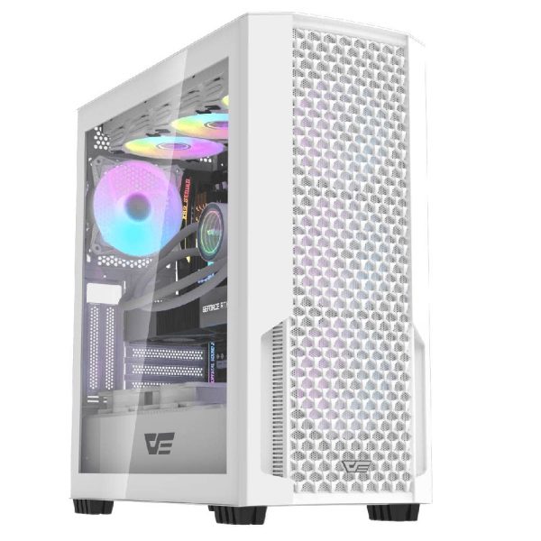 کیس کامپیوتر darkFlash مدل DF2100 WH - تصویر 3