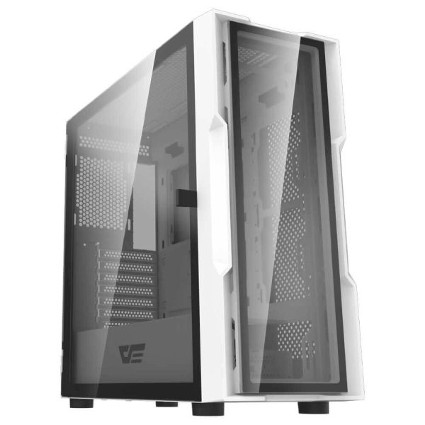 کیس کامپیوتر darkFlash مدل DK431 GLASS WH - تصویر 2
