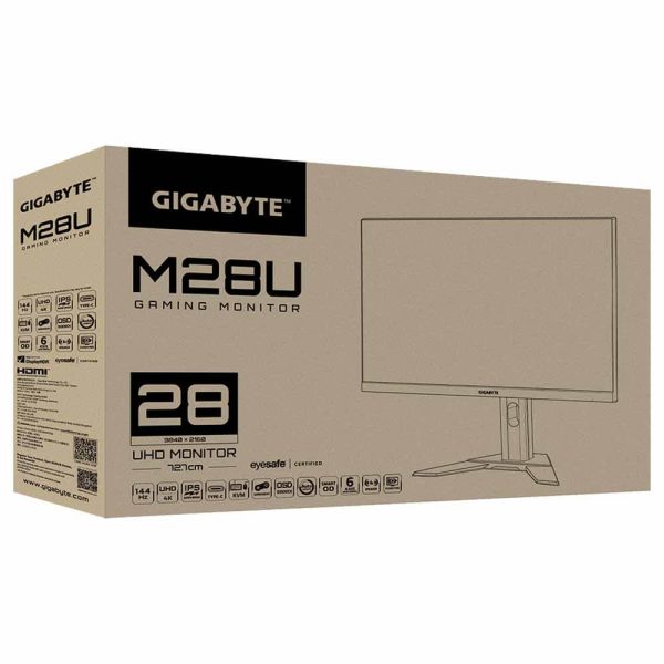 مانیتور GIGABYTE مدل M28U سایز 28 اینچ - تصویر 10