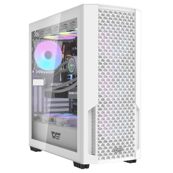 کیس کامپیوتر darkFlash مدل DF2100 WH - تصویر 2