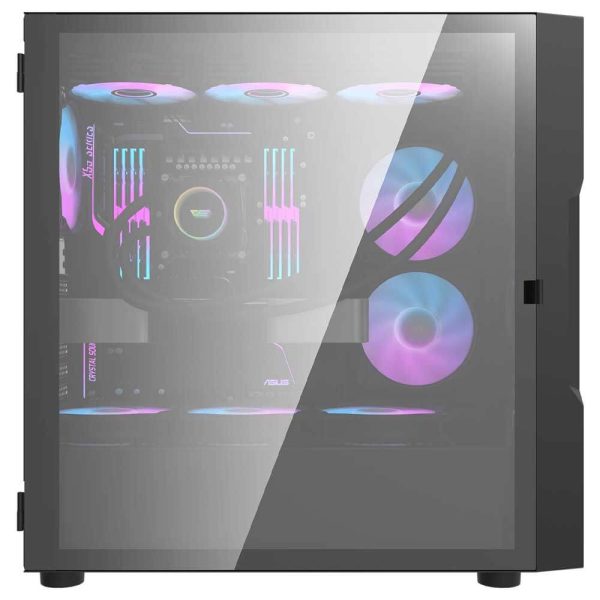 کیس کامپیوتر darkFlash مدل DK431 GLASS - تصویر 13