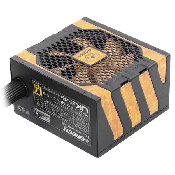 منبع تغذیه 800 وات گرین مدل GP800A-UK EVO V3.1 - تصویر 2