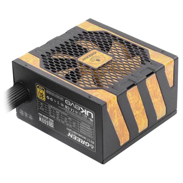 منبع تغذیه 600 وات گرین مدل GP600A-UK EVO V3.1 - تصویر 3