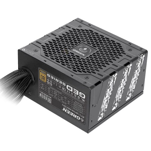 منبع تغذیه 800 وات گرین مدل GP800A-GED V3.1 - تصویر 3