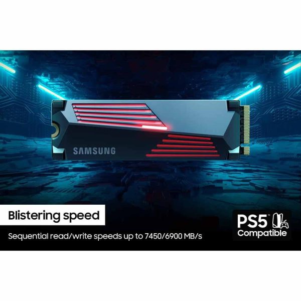 اس اس دی SAMSUNG مدل 990PRO with Heatsink ظرفیت 1 ترابایت - تصویر 4