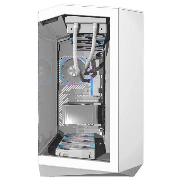 کیس کامپیوتر darkFlash مدل DY470 WH - تصویر 4