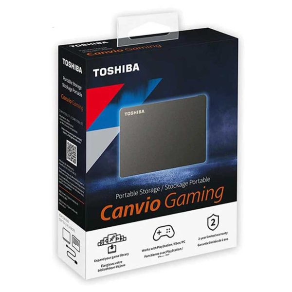 هارد اکسترنال Toshiba مدل Canvio Gaming SATA III ظرفیت 4 ترابایت - تصویر 4