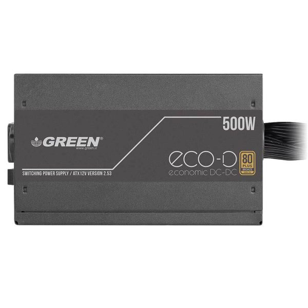 منبع تغذیه 800 وات گرین مدل GP500A-ECO D - تصویر 5