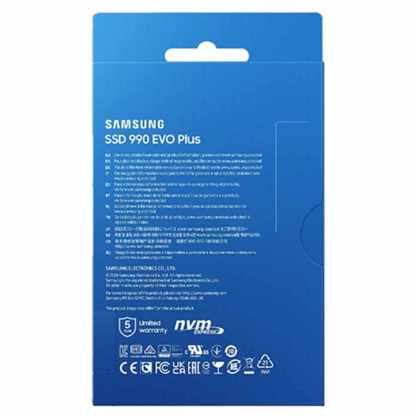 اس اس دی SAMSUNG مدل 990EVO Plus PCIe 4.0 NVMe M.2 SSD ظرفیت 1 ترابایت - تصویر 6