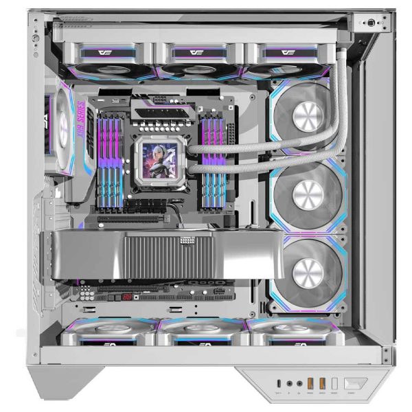 کیس کامپیوتر darkFlash مدل DY470 WH - تصویر 7