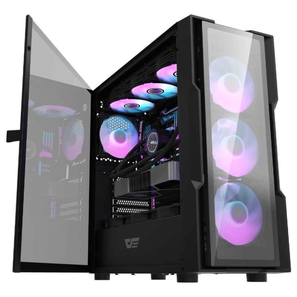 کیس کامپیوتر darkFlash مدل DK431 GLASS - تصویر 9