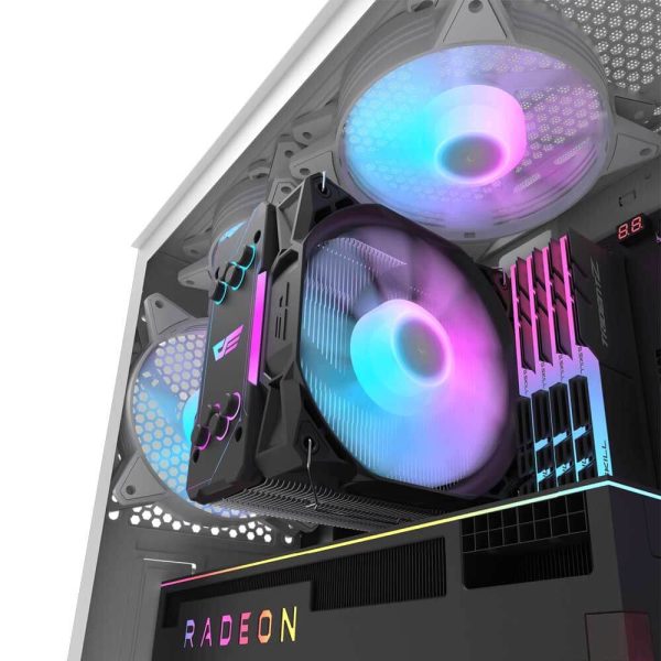 کیس کامپیوتر darkFlash مدل DK351 WH - تصویر 9