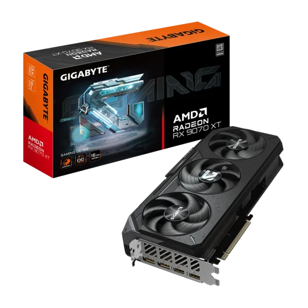 کارت گرافیک GIGABYTE مدل Radeon™ RX 9070 XT GAMING OC 16G