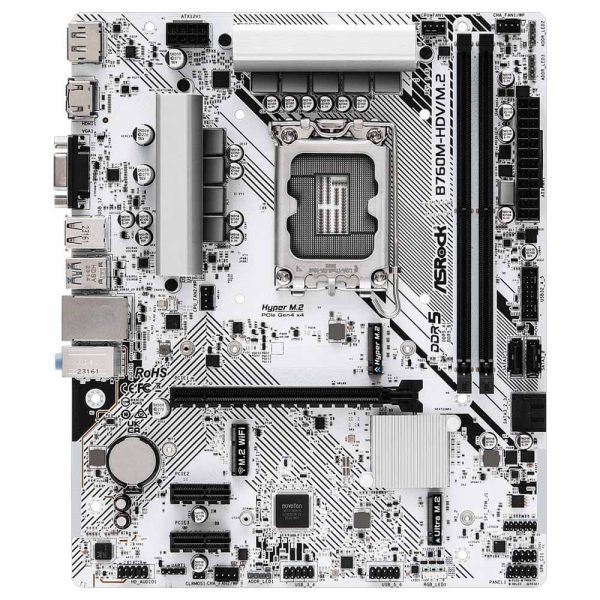 مادربرد ASROCK مدل B760M-HDV/M.2 - تصویر 2