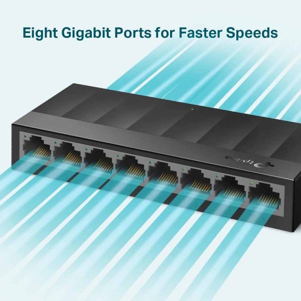 سوییچ تی پی لینک مدل LS1008G - تصویر 4