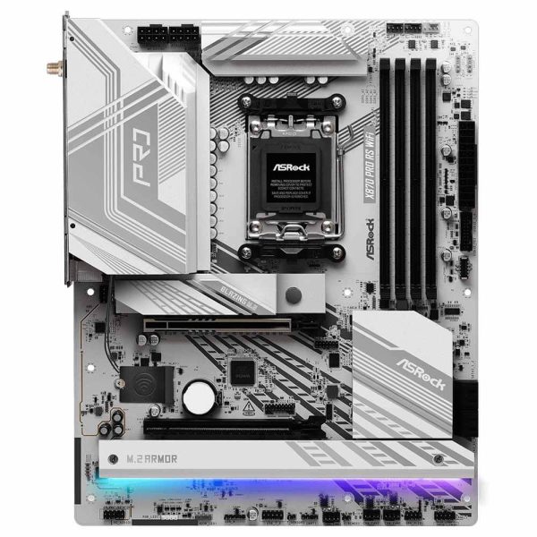 باندل مادربرد ASROCK مدل X870 Pro RS WiFi + پردازنده AMD مدل Ryzen 7 9800x3D - تصویر 3