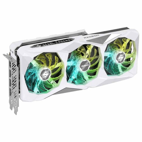 کارت گرافیک ASROCK مدل Radeon RX 7700 XT Steel Legend 12GB OC - تصویر 3