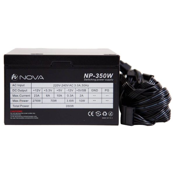 منبع تغذیه 350 وات نووا مدل NP-350 - تصویر 3