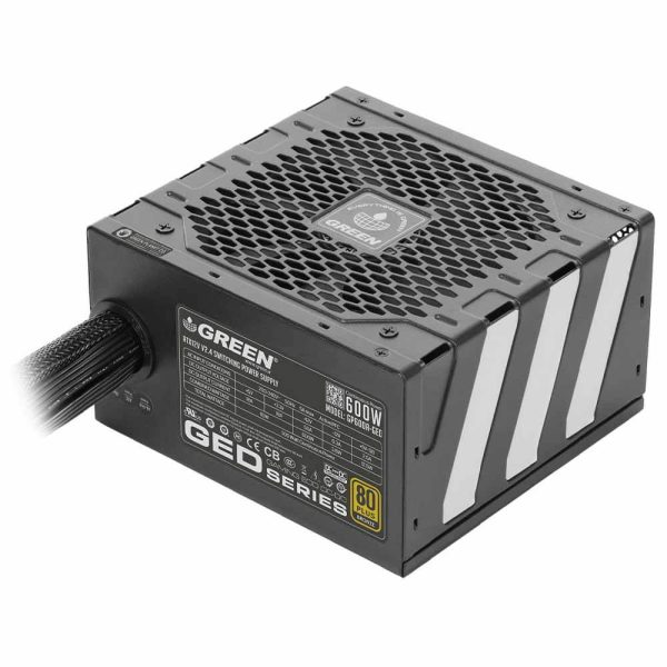 منبع تغذیه 600 وات گرین مدل GP600A-GED V3.1 - تصویر 4