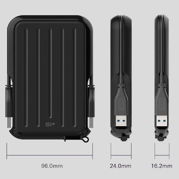 هارد اکسترنال Silicon Power مدل Armor A66 ظرفیت 1 ترابایت - تصویر 9