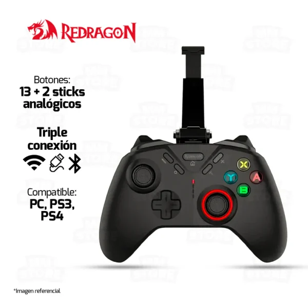 دسته بازی بی سیم REDRAGON مدل FORGE G711 - تصویر 4