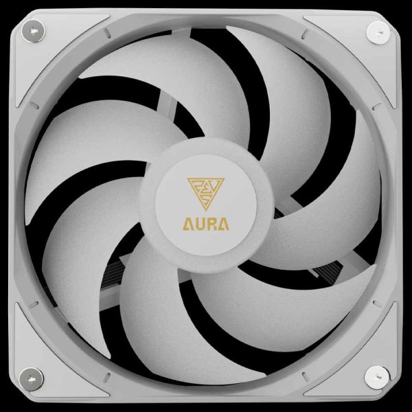 خنک کننده پردازنده گیم دیاس مدل AURA GL360 LCD WH - تصویر 10
