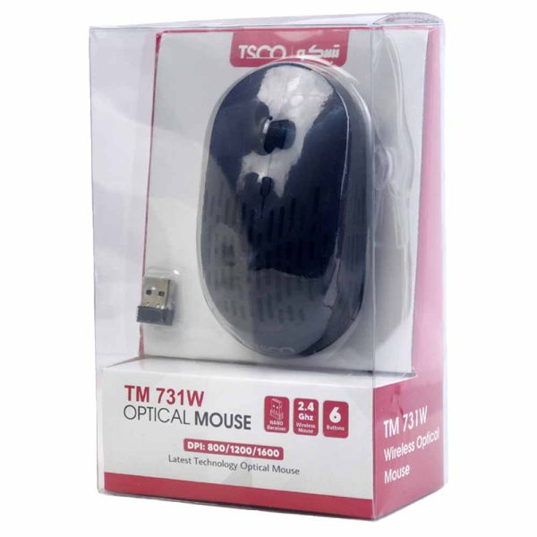ماوس بی سیم تسکو مدل TM 731W - تصویر 10