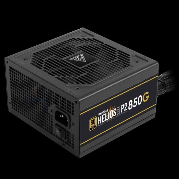 منبع تغذیه 850 وات GAMDIAS مدل HELIOS P2-850G - تصویر 2
