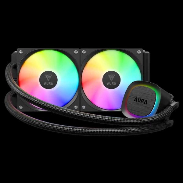 خنک کننده پردازنده GAMDIAS مدل AURA GL240 V2 - تصویر 2