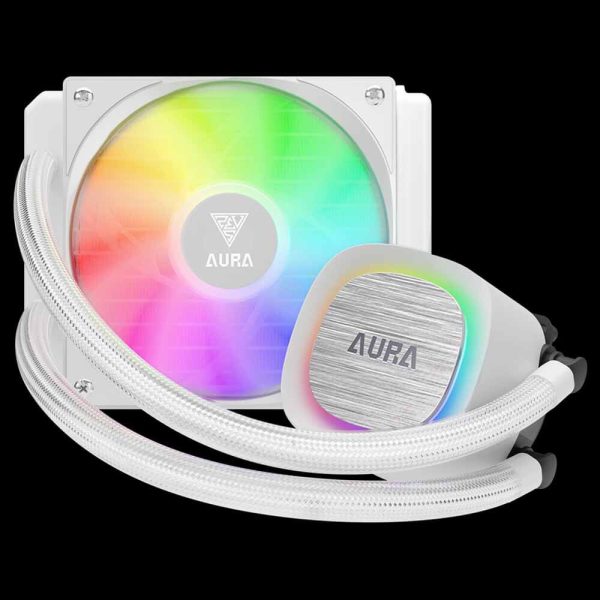 خنک کننده پردازنده GAMDIAS مدل AURA GL120 V2 WH - تصویر 2