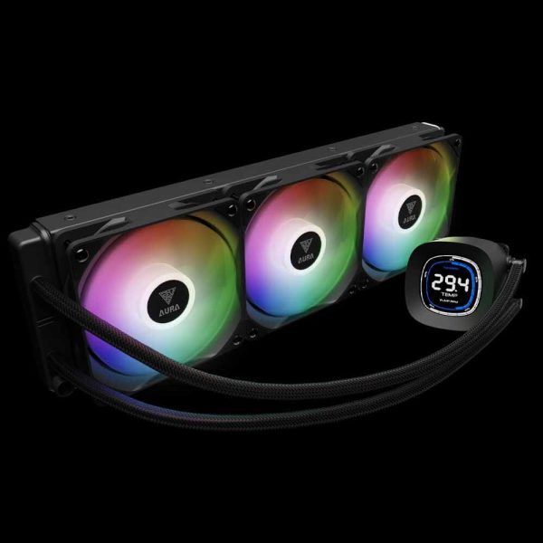 خنک کننده پردازنده GAMDIAS مدل AURA GL360 DIGITAL - تصویر 2